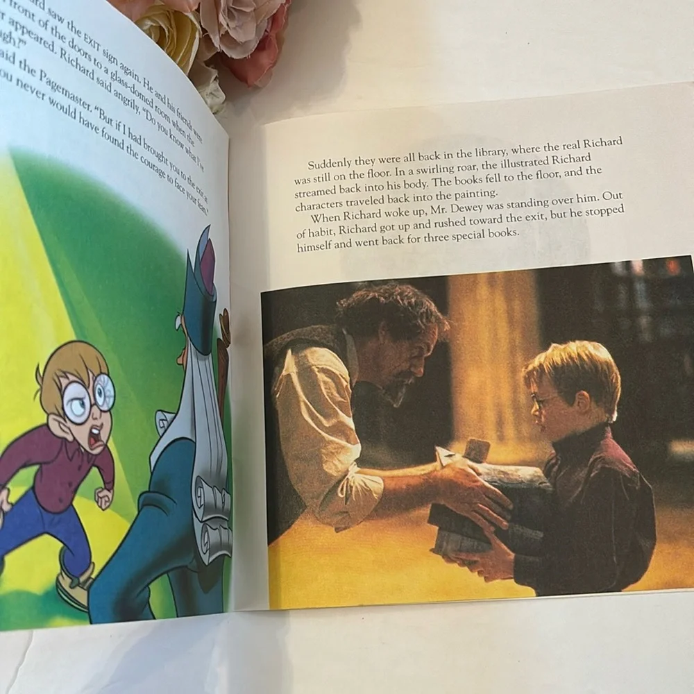 The Pagemaster (Golden Look-Look Books) Vintage Movie Book The Pagemaster